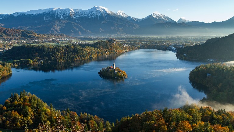 Lake Blet Slovenia