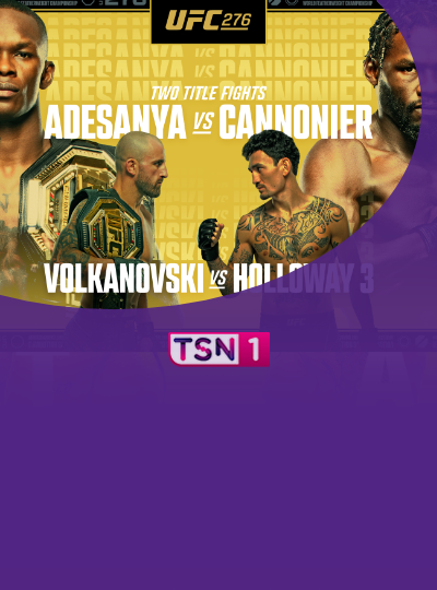 UFC 276- Adesanya v Cannonier