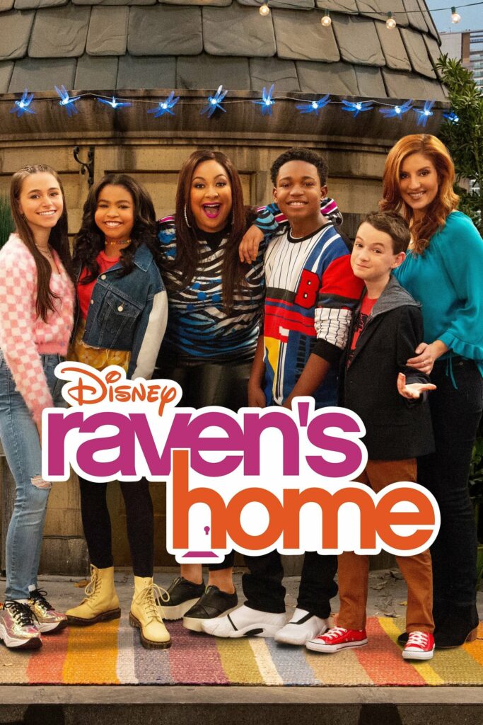 Poster of cast members from Disney's Raven's home