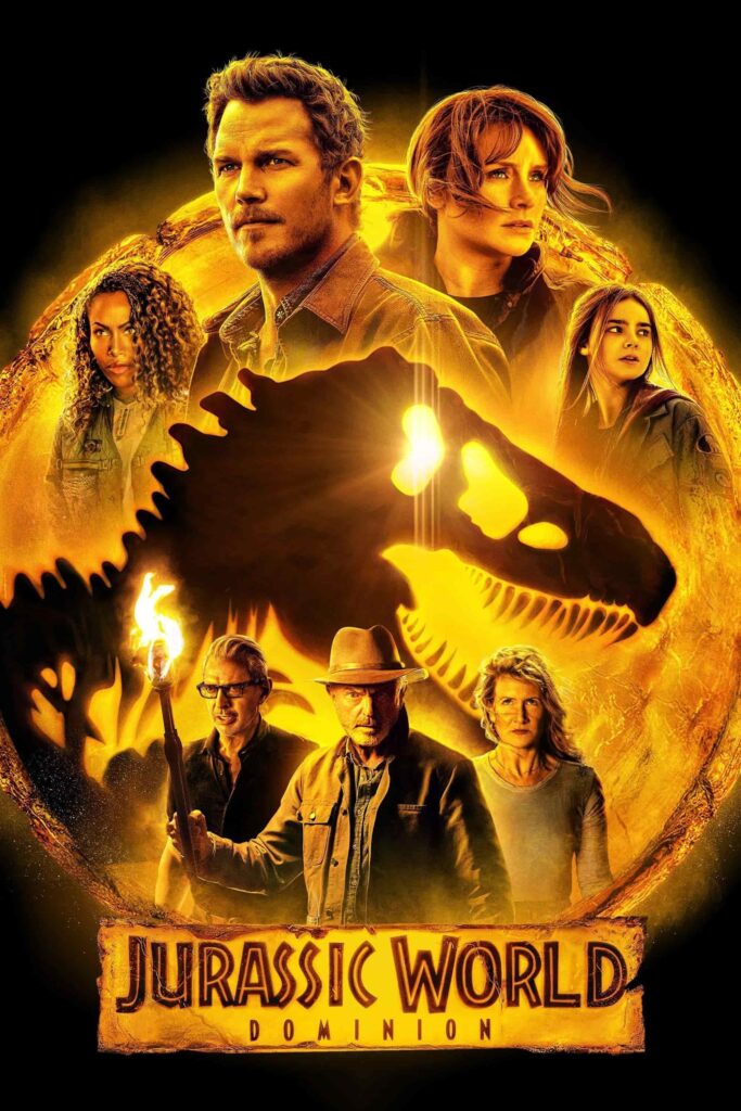 Movie poster for Jurassic World Domination