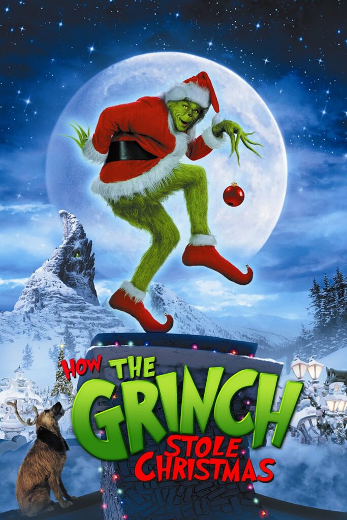 Movie poster of the Grinch